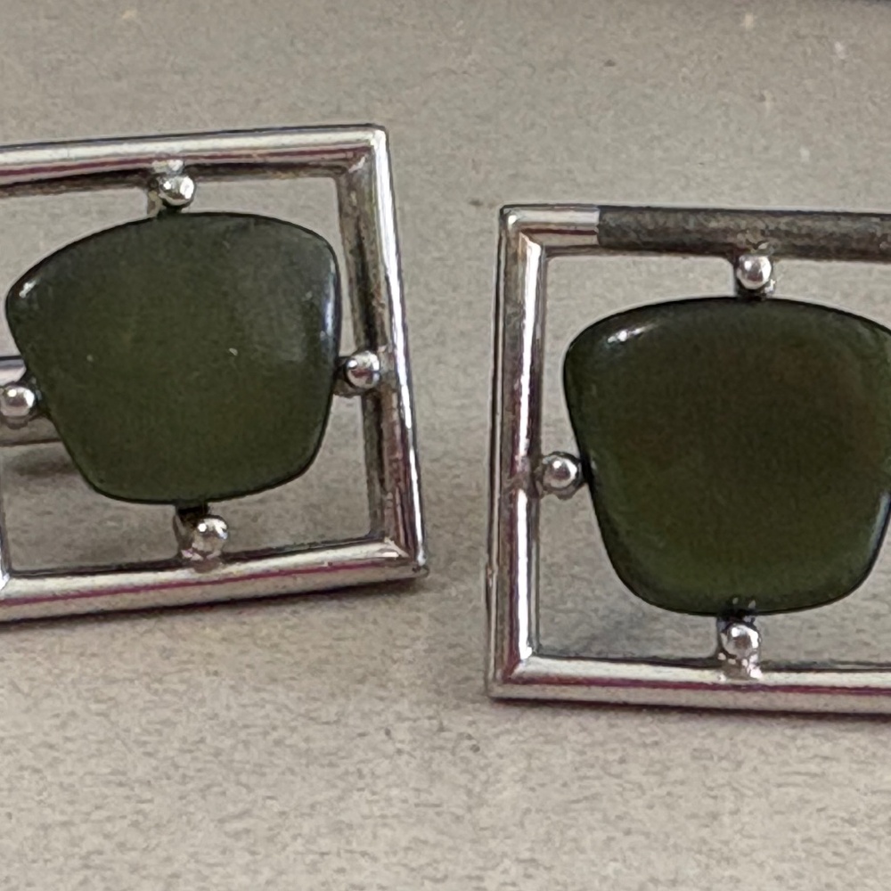 SARAH COVENTRY GREEN CUFF LINKS